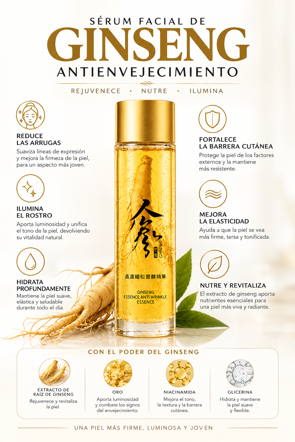 Sérum de Ginseng Antiedad