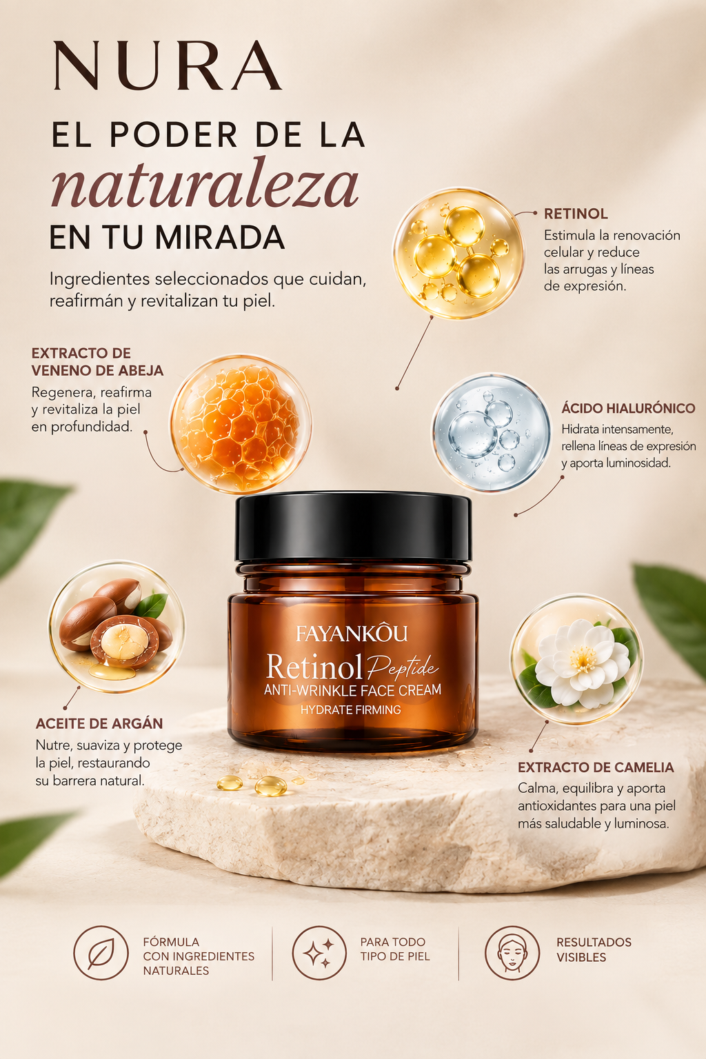 Crema Facial Reafirmante con Péptidos – Peptide Lift