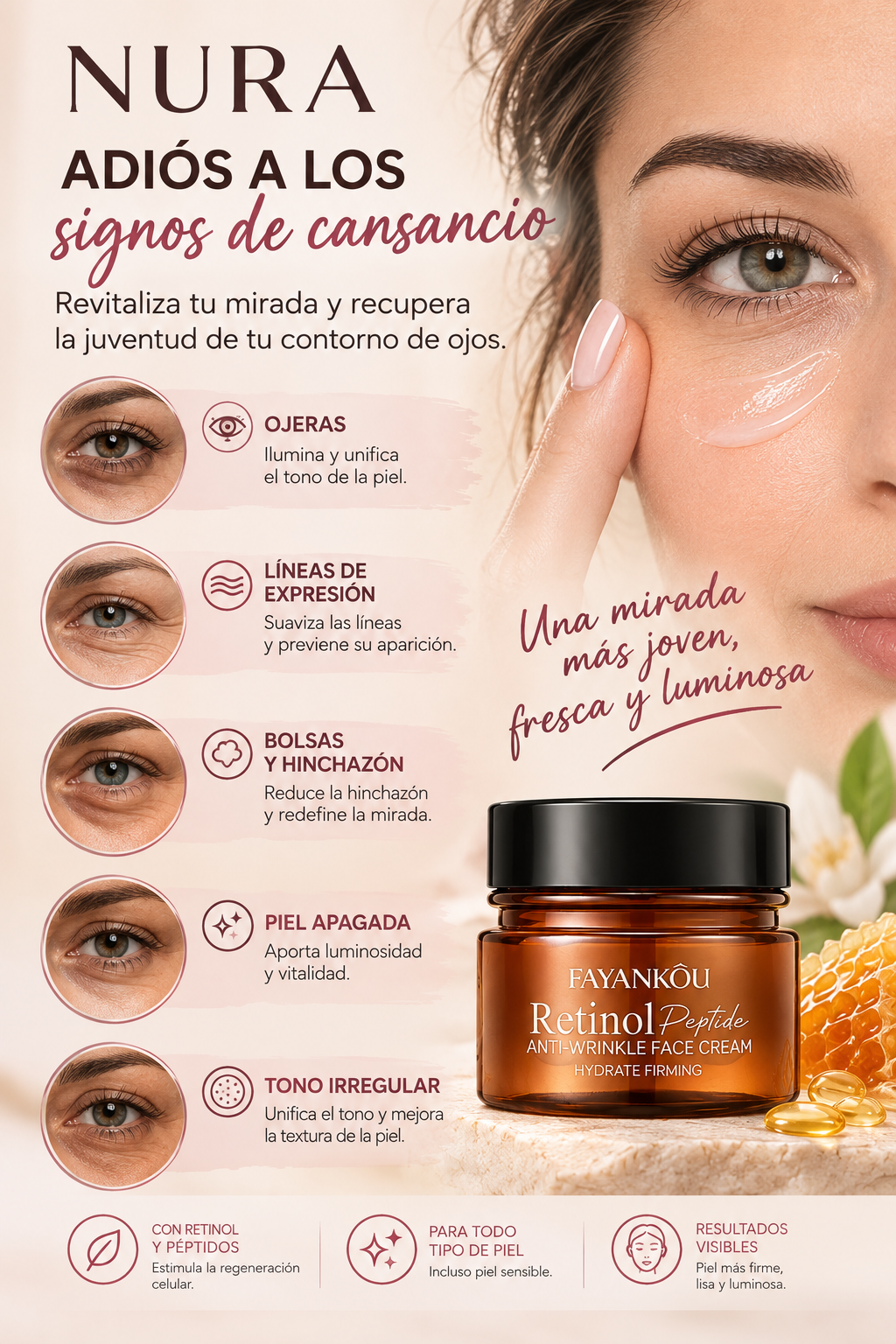 Crema Facial Reafirmante con Péptidos – Peptide Lift